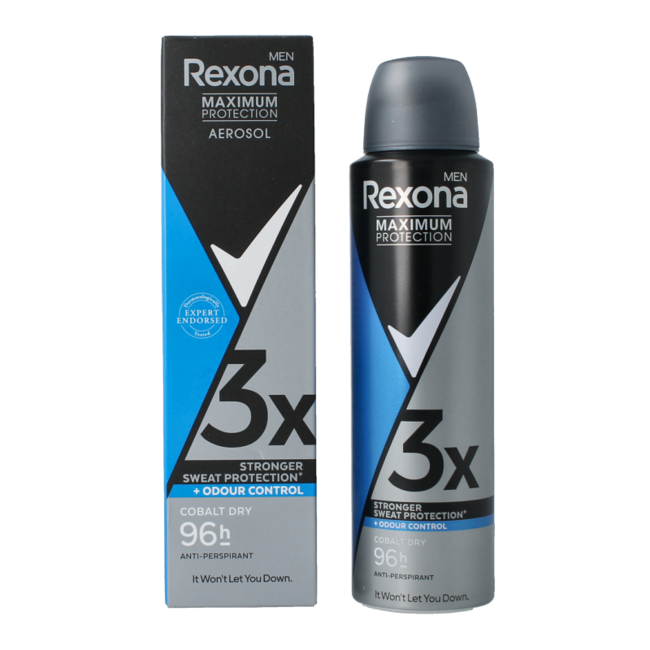 Desodorante en spray max protection cobalt dry 150 mililitros