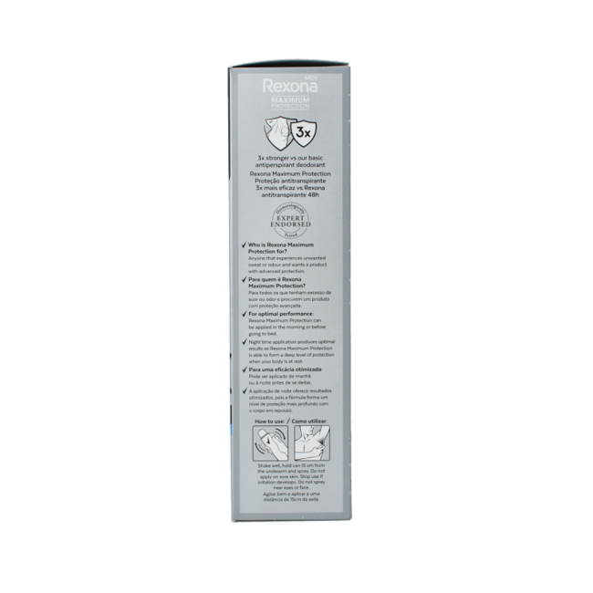 Desodorante en spray max protection cobalt dry 150 mililitros