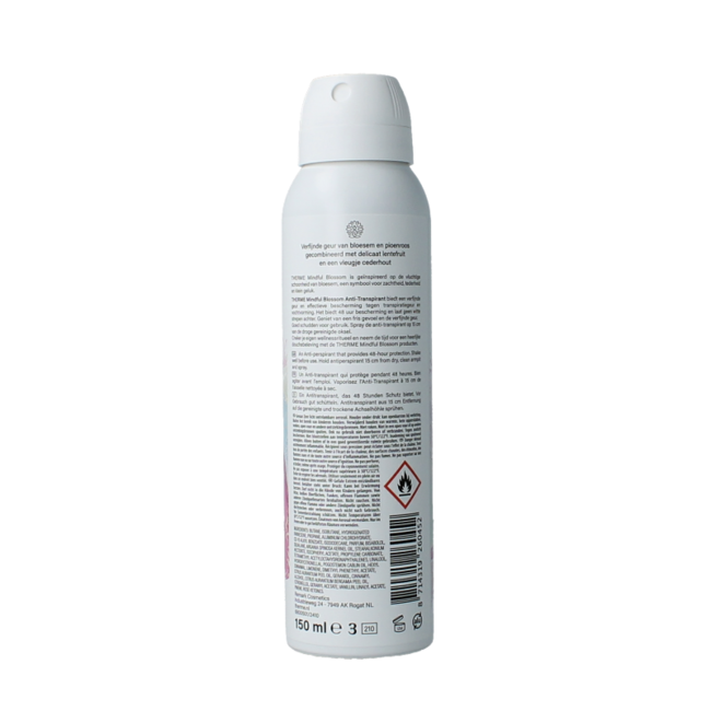 Therme Mindful blossom desodorante en spray 150 mililitros