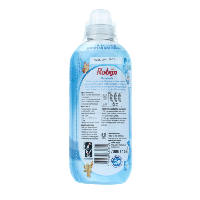 Fabric softener morning fresh 780 Millilitres