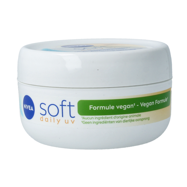 Crème corps Nivea Soft Daily UV SPF15 200 ml
