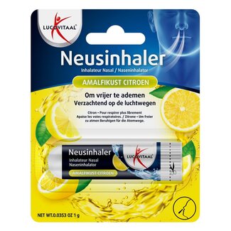 Lucovitaal Inhalator do nosa Wybrzeże Amalfi cytryna 1 sztuka