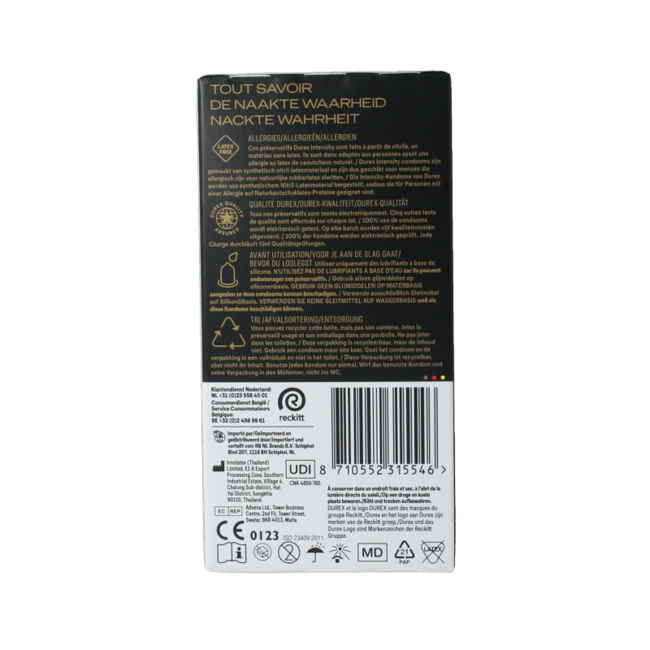 Intensity condoms 5 Pieces