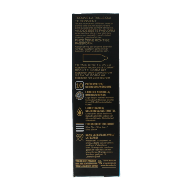 Intensity XL condoms 10 pack