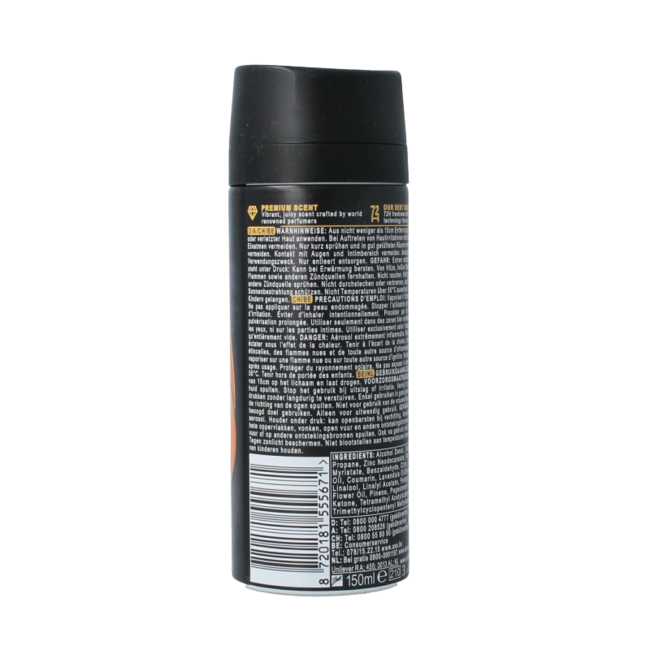 AXE Desodorante bodyspray peach infusion 150 mililitros