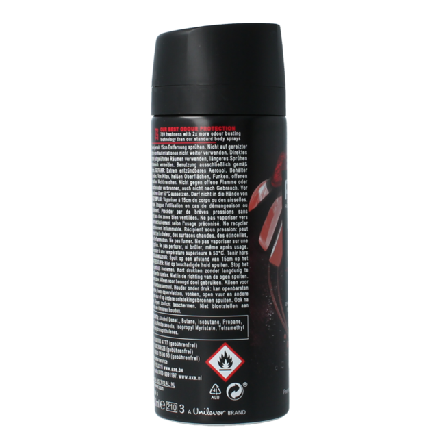 AXE Déodorant bodyspray cherry fizz 150 ml