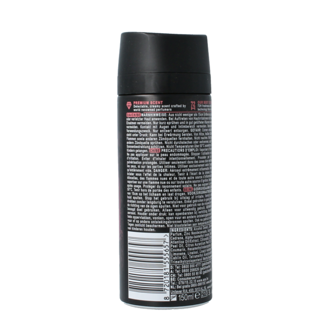 AXE Deodorante spray corpo Cocoa Velvet 150 Millilitri