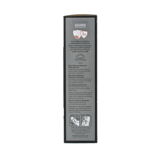Deodorant spray max pro invisible 150 Millilitres