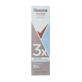 Rexona Desodorante en spray max pro clean scent 150 mililitros