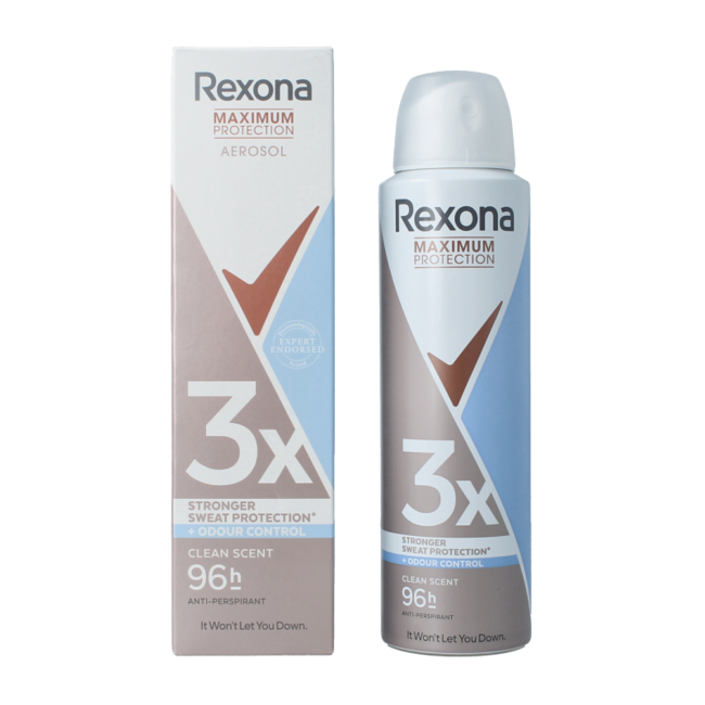 Deodorant spray max pro clean scent 150 Millilitres