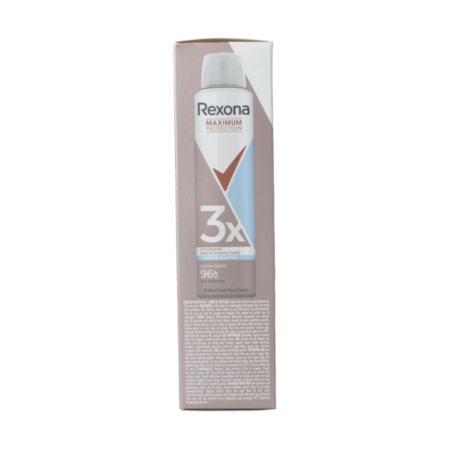 Deodorant spray max pro clean scent 150 Millilitres