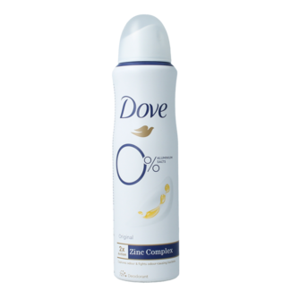 Dove Dove Dezodorant w sprayu Original 0% 150 mililitrów