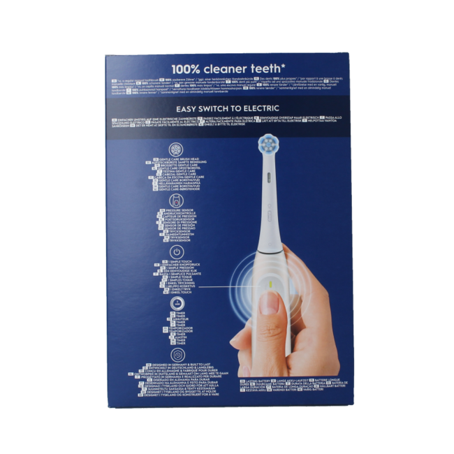 Oral-B iO2 Duo Electric Toothbrushes - Black/Pink (2 Pack)