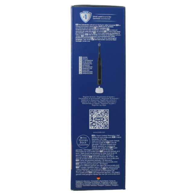 Electric toothbrush IO2 Black 1 Piece
