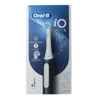 Oral B Cepillo de dientes eléctrico iO3S negro mate 1 unidad