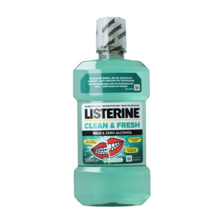 Listerine Bain de bouche Clean & Fresh 500 ml