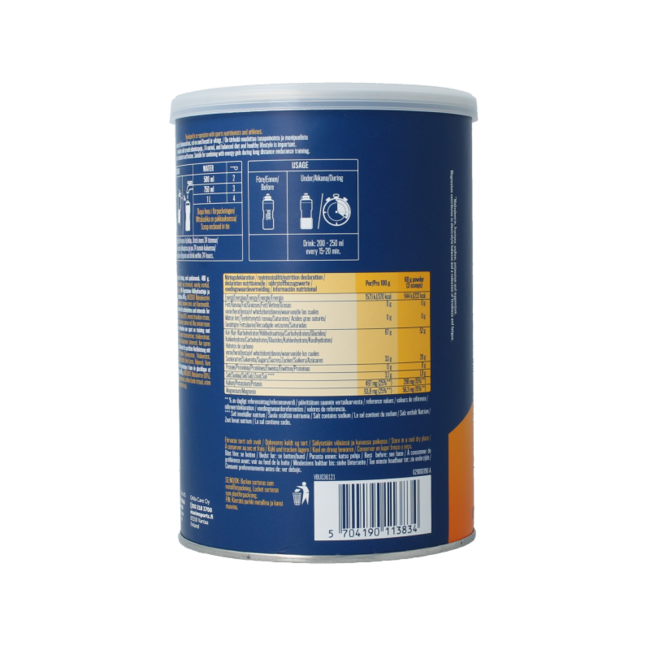 Maxim Sports drinkpowder latas naranja fresca 480 gramos