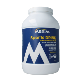 Maxim Maxim Sportgetränkepulver Eimer frische Zitrone 2 Kilogramm
