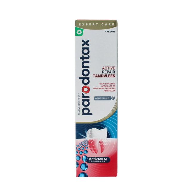 Active gum repair whitening toothpaste 75 Millilitres