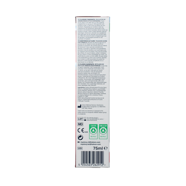 Parodontax Pasta de dientes complete protection extra fresh 75 mililitros