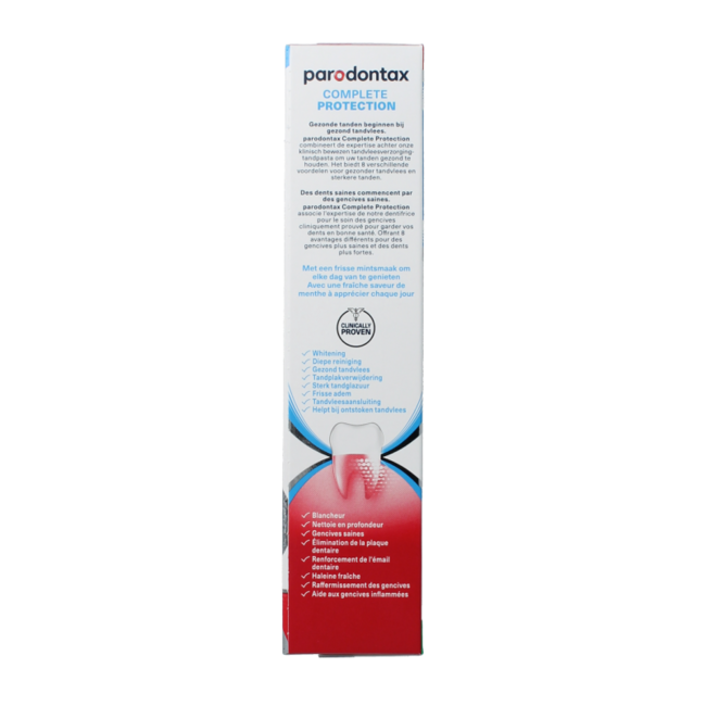 Parodontax Pasta de dientes complete protection extra fresh 75 mililitros
