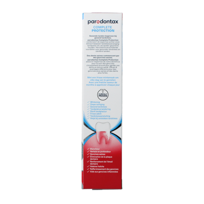 Parodontax Toothpaste complete protection extra fresh 75 Millilitres