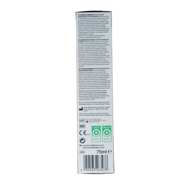 Whitening toothpaste 75 Millilitres