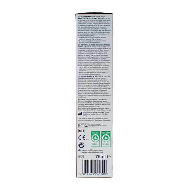 Pasta de dientes ultra clean 75 mililitros