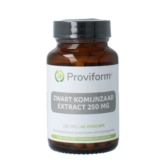 Proviform Proviform Schwarzkümmelsamen 250 mg (20 % Thymoquinon) 60 vegetarische Kapseln