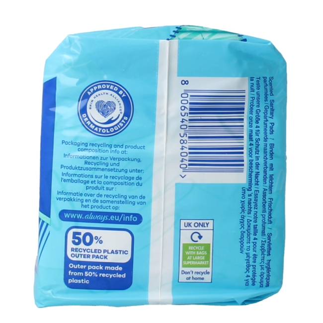 Always Serviettes hygiéniques ultra normal 13 pièces