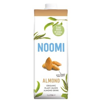 Noomi Noomi Almond drink unsweetened organic 1 Litre