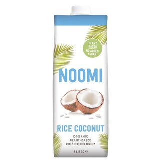 Noomi Bebida de arroz y coco ecológica 1 litro