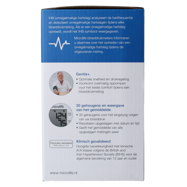 Microlife BPB1 Bloeddrukmeter standaard 1 Stuks