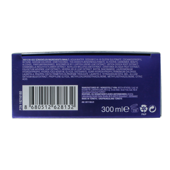 Black garlic shampoo 300 Millilitres