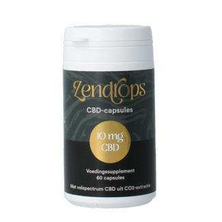 Zendrops Capsule di CBD 10mg 60 Capsule