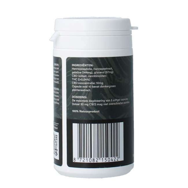 CBD Kapseln 10 mg 60 Kapseln