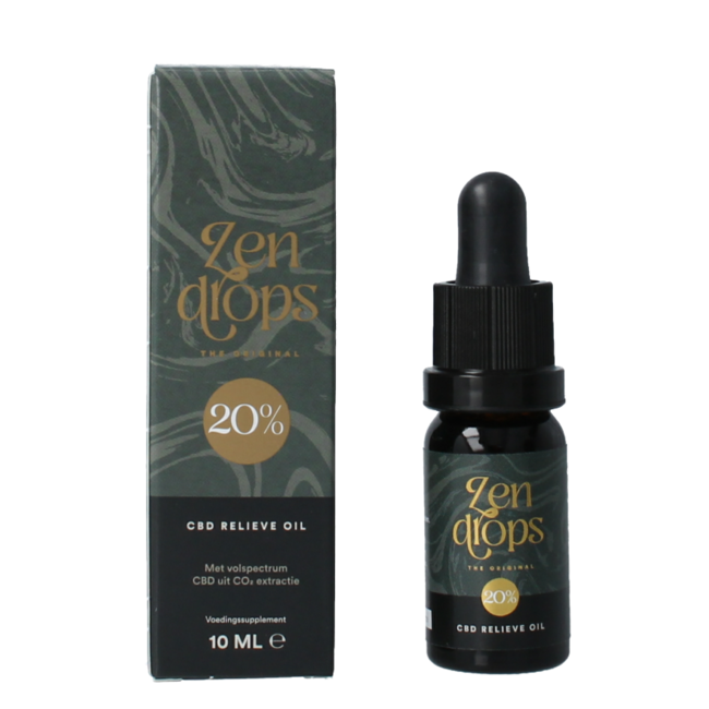 Aceite CBD relieve original 20% 10 ml