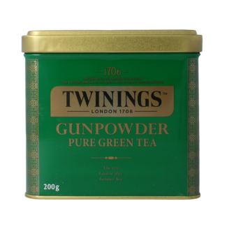 Twinings Gunpowder boîte naturel 200 Grammes