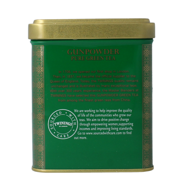 Gunpowder lata natural 200 gramos