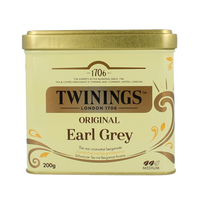 Té Earl Grey en lata 200 g