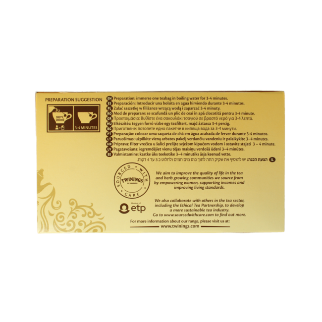 Twinings Earl Grey Teebeutel 50 Stück