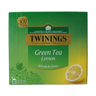 Twinings Tè Verde al Limone in Bustine (50 Pezzi)