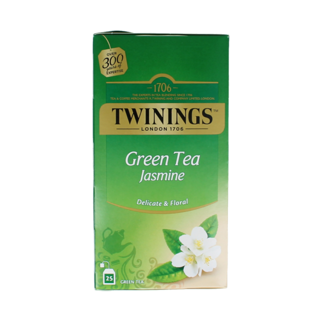 Té verde jazmín 25 bolsitas