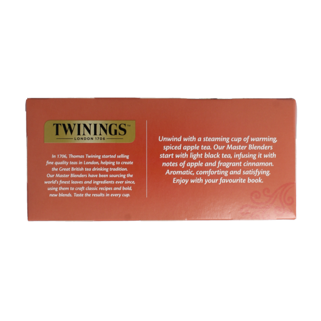 Apple cinnamon raisin 25 sachets