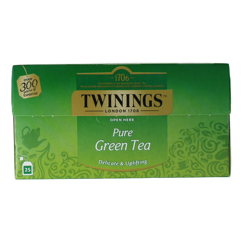 Twinings Té verde puro 25 bolsitas