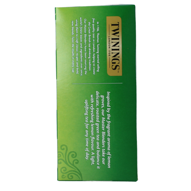 Green Tea Lemon 25 Bags