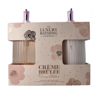 The Luxury Bathing Co Heavenly Hands Wasch- & Hand- und Nagelcreme-Set in Glasflasche, 1 Set