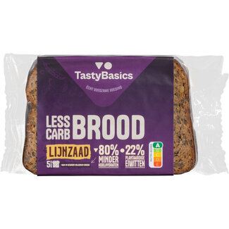 TastyBasics TastyBasics Low carb bread flaxseed 250 Gram