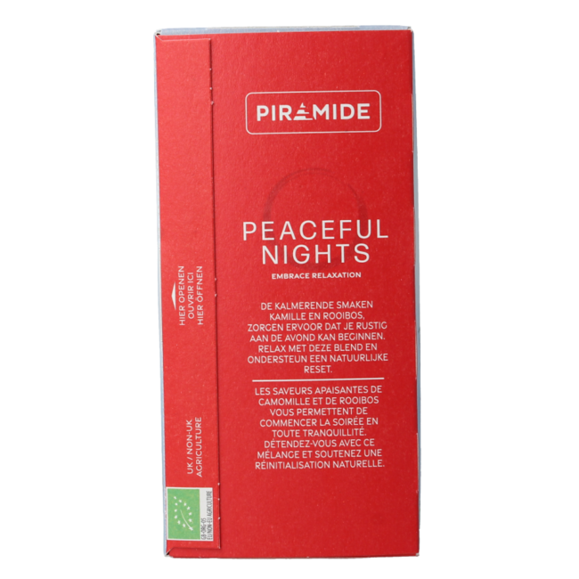 Piramide Peaceful Nights bio 20 sachets