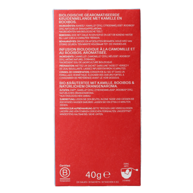 Piramide Peaceful Nights bio 20 sachets